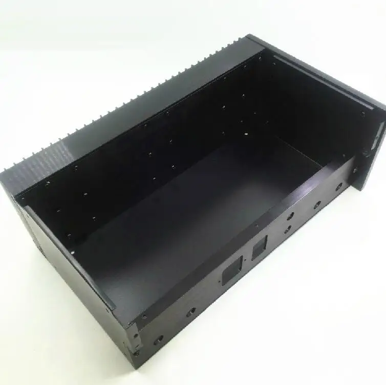 Клон QUAD405 черный корпус Усилитель мощности коробка DIY усилитель чехол Корпус