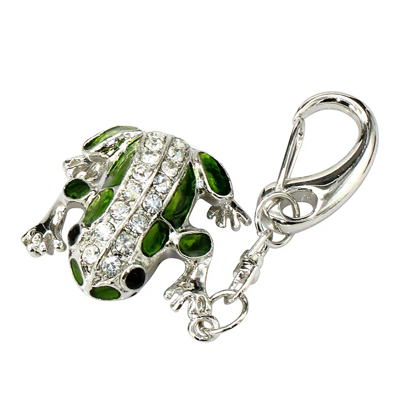 USB-флеш-накопитель в виде лягушки флеш-накопитель с алмазным ручка для ключей на 32