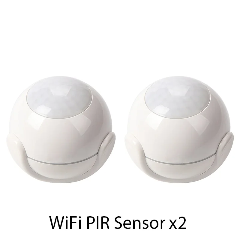 TY-WPIR-02 x2 SMARSECUR Беспроводной Wi-Fi PIR датчик движения сигнализации детектор модули для автоматизации умного дома работает IFTTT Smart Life APP - Цвет: TY-WPIR-02 x2