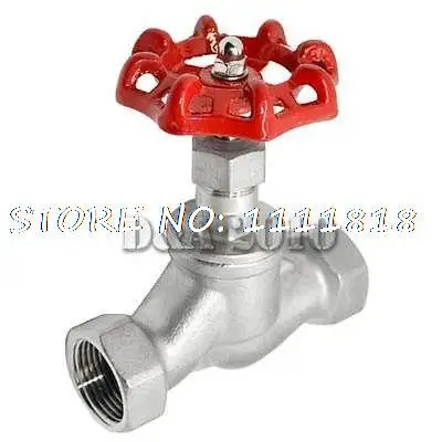 

NEW S-Shaped 304 Stainless Steel 1" BSP Globe Valve CF8M SS304 Heavy Duty