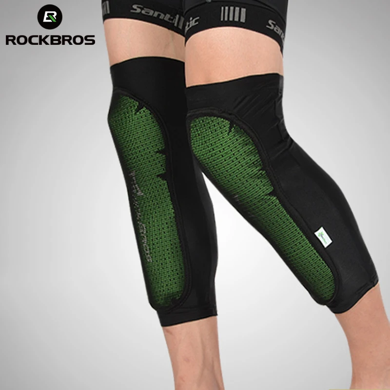 ROCKBROS спортивные защитные наколенники Mtb велосипедные Поддержка наколенников с
