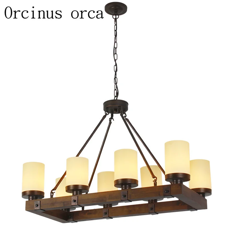 Креативная люстра в американском стиле подсвечник ретро Люстра для ресторана