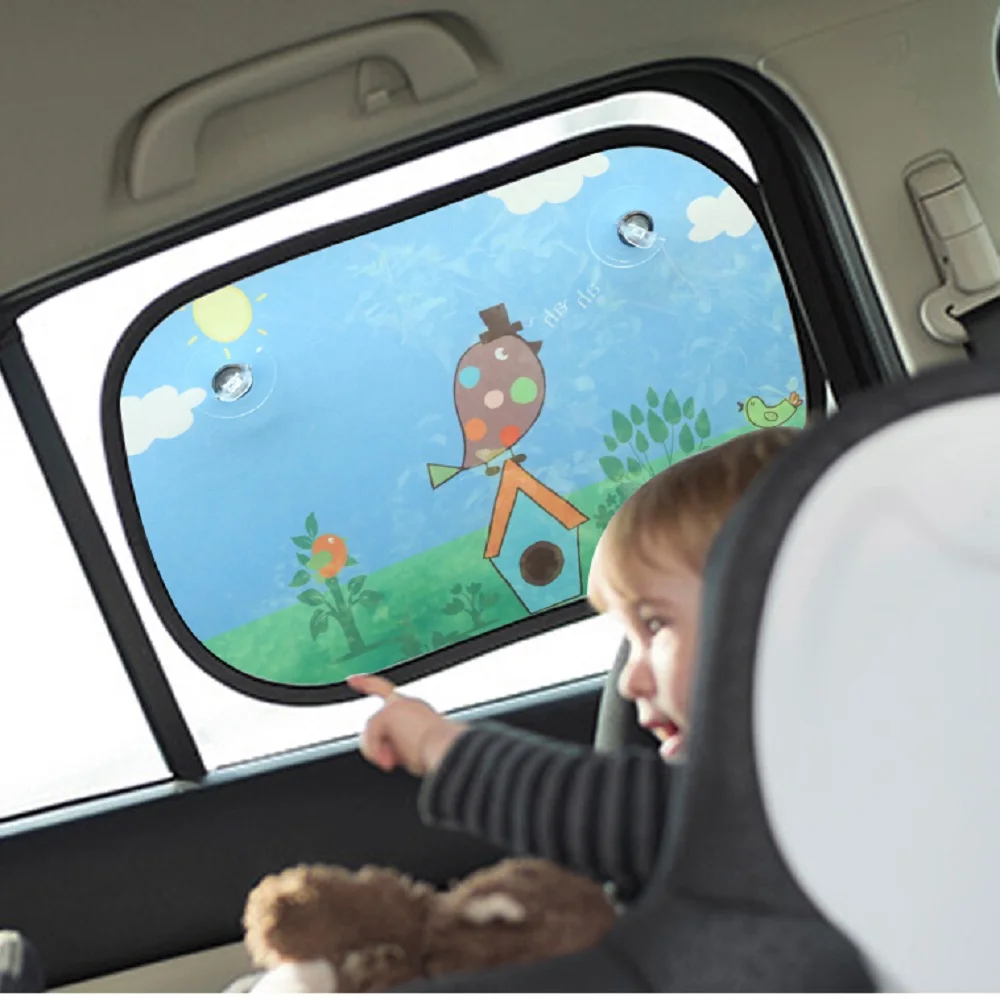 2 шт. Универсальный окна автомобиля Защита от солнца оттенков ребенка