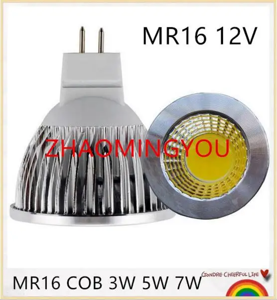 YON 1 шт. Супер предложение MR16 COB 3 Вт 5 7 10 Светодиодная лампа 12 В теплый