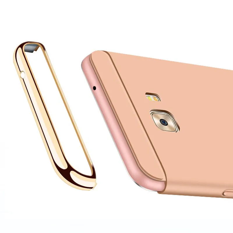 SemgCeKen Luxury Shockproof armor plating Case For samsung galaxy C7 C8 C9 C10 pro C9pro C7000 C9000 Phone back Cover coque etui |