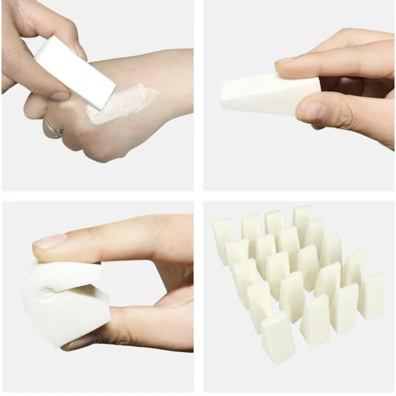 20 шт./упак. губка для основы макияжа косметическая пуховая пудра гладкая макияжа|