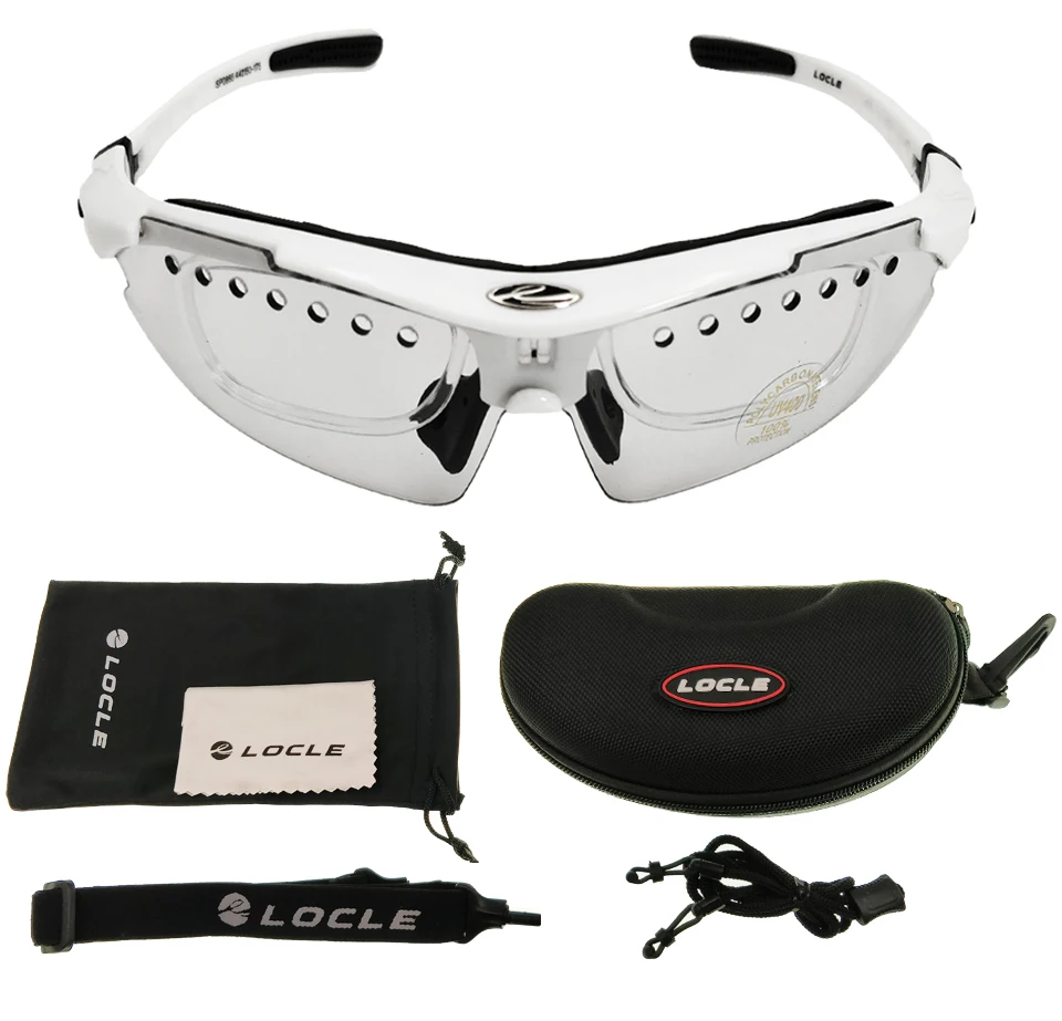 LOCLE фотохромный велосипед очки UV400 велосипедные солнцезащитные очки Oculos Ciclismo велосипедные очки для велосипедистов Gafas Cicismo