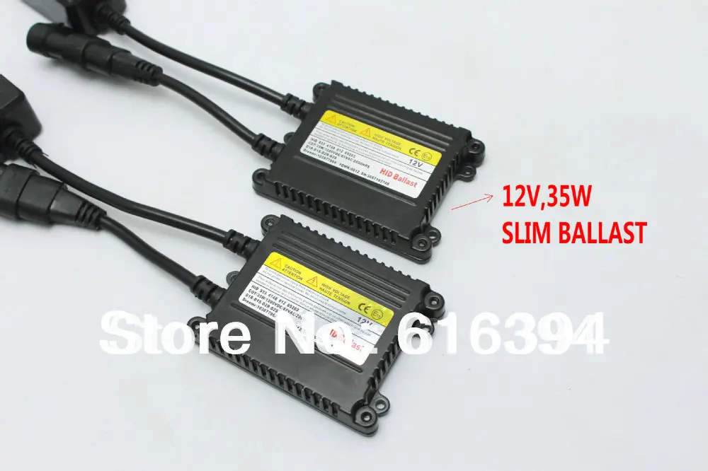 Самая низкая цена Заводская распродажа 12 В 35 Вт HID ксеноновый комплект H1 H3 H4 H7 H8 H9