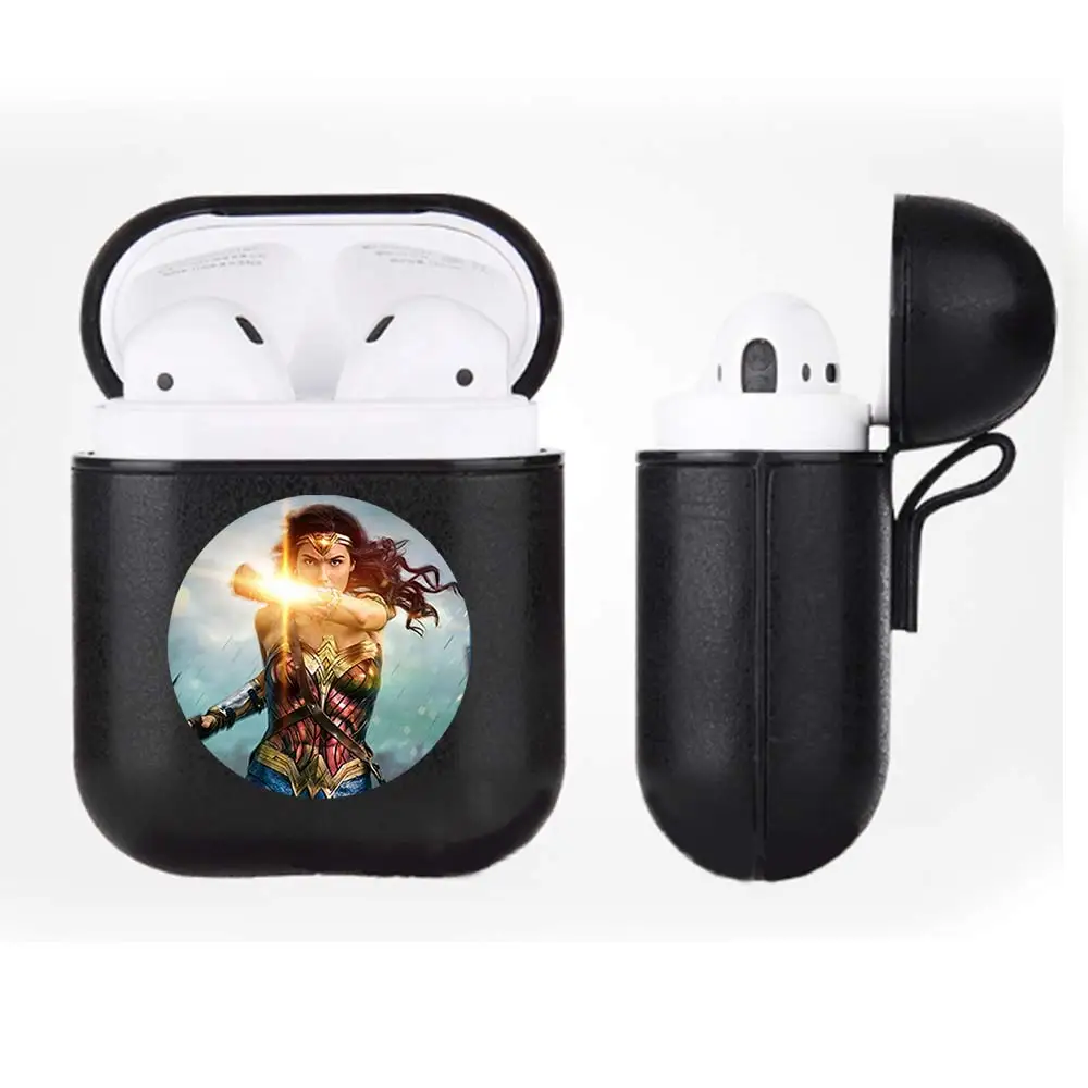 DC супергерой Бэтмен/шазам/Супермен/Чудо Женщина для Apple Airpods Защитная крышка Bluetooth