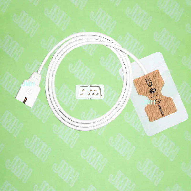 Совместимый DB9 7pin Nellcor/CSI/BCI/HP/GE Пульсоксиметр монитор для детей/детей одноразовый
