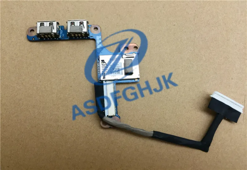 Оригинал для Dell Inspiron Mini 10v 1011 Плата USB с кабелем C5J73 0C5J73 LS-5093P 100% ТЕСТ ОК | Компьютеры