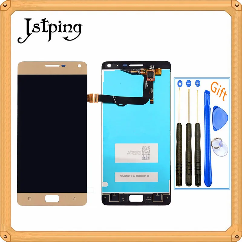 Jstping 5 дюймовый полный ЖК экран для Lenovo Vibe P1 P172 P1a42 P1c58 в сборе рамка дисплей панель