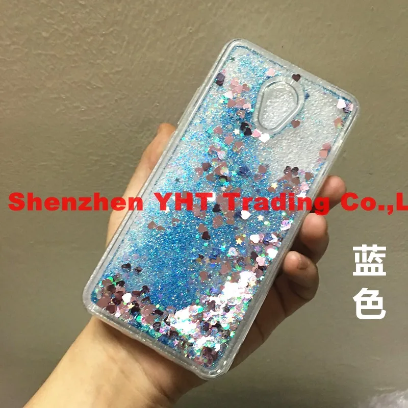 Glitter Bling Dynamic Quicksand Star Liquid Silicone soft Back Cover case for Meizu M6 M5 M3 Note / M5s /M5C Pro 6/ MX6 |