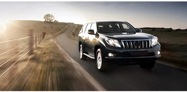 Для Toyota Land Cruiser PRADO FJ150 LHD 2010- приборная панель обе стороны кондиционер вентиляционное отверстие крышка наклейка отделка автомобиля-Стайлинг
