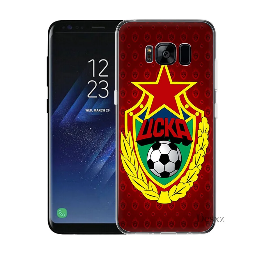 Desxz ЦСКА клуб для samsung S8 S9 S10E S10 плюс S3 S4 S5 S6 S7 Edge Note 8 9 M10 M20 M30 крышка