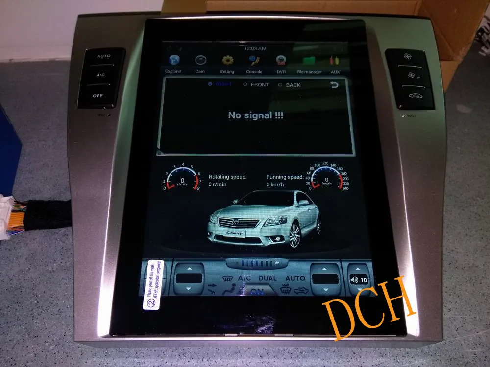 10,4 ''вертикальный экран Tesla стиль Android 8,1 автомобильный DVD gps навигация Радио для Toyota Camry 2006 2007 2008 2009 2010 2011 PX6