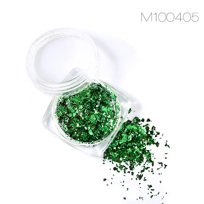 M100405 ROSALIND 1 шт. Блестящий Galaxy блеск для ногтей волшебный эффект порошки для ногтей Маникюр для ногтей Гель-лак хромированные пигментные украшения - Цвет: M100405