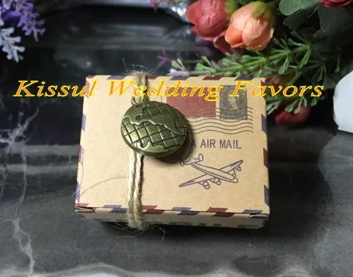 100 шт./лот коробка для карт и сувениров вечерние Ринок винтажная Подарочная из