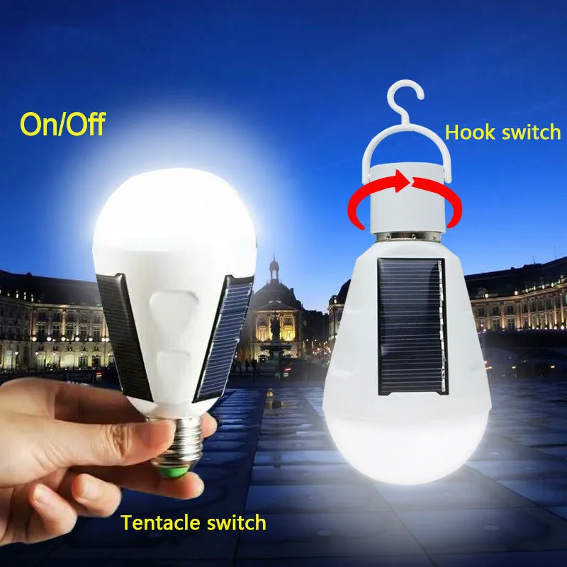 ZPAA Перезаряжаемые светодиодный Солнечная аварийная лампа обновление разработан