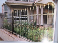 ornate wrought iron fence in black with unique posts more ideas about wrought iron fences google search wrought iron fences