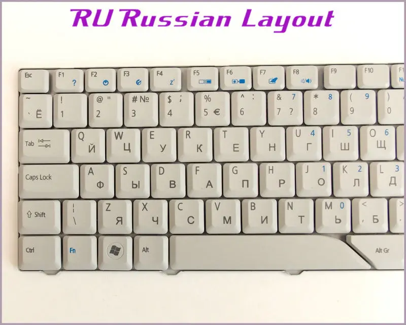 Новая русская RU Клавиатура для ноутбука Acer Aspire 5520 5520G 5920 5920G 5920Z 5920ZG AS5920-6582 AS5920-6661