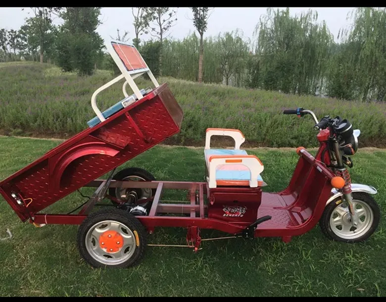 JS-CZ-48v20AH500W-HS--Electric tricycle truck | Спорт и развлечения