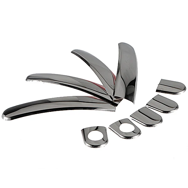 Хромированная накладка на дверную ручку 1 комплект для Audi A2 /Skoda /Seat /VW /Jetta /Passat /Golf