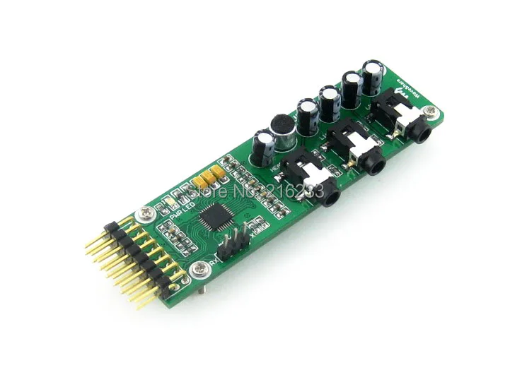 UDA1380 доска uda 1380 модуль стерео аудио кодеков декодер на основе I2S Интерфейс|decoder