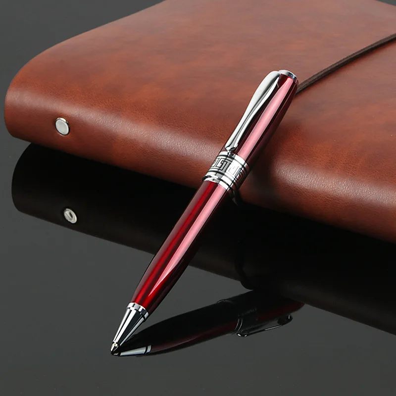 4 colors high quality metal Ballpoint Pen school Office stationery Supplies Wholesale price Writing refill Gift Pens | Канцтовары для