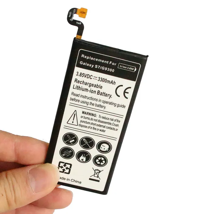 5 шт./лот 3300 мАч EB-BG930ABE Замена Батарея для samsung Galaxy S7 SM-G930 G930V G930A G930T G930P G930F Bateria Batterij