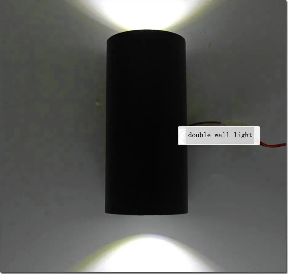 Двойные 2X7W COB светодиодные Настенные светильники модная лампа Современная