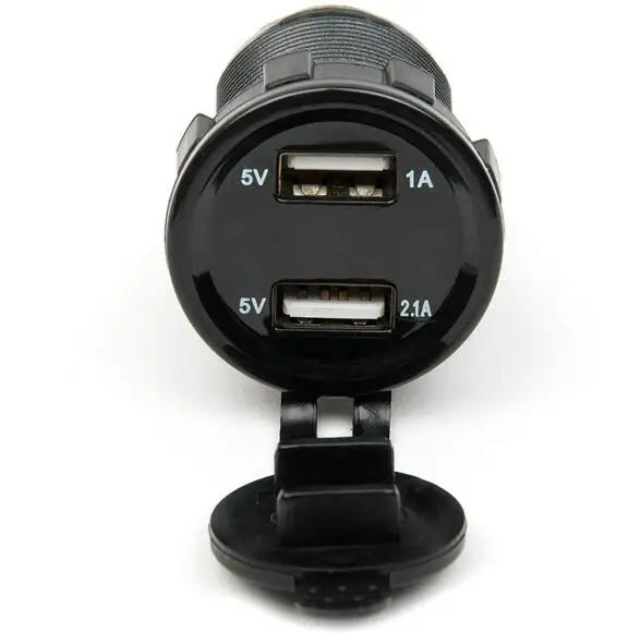 12 В Dual USB электронные автомобильные Зарядное устройство адаптер Авто