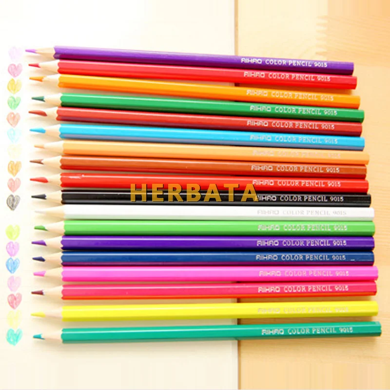 Бесплатная доставка 36 шт./лот ветер чистый цвет цветов карандаш Рисование в