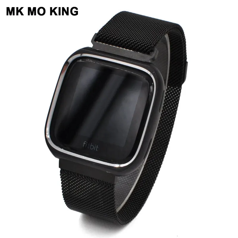 Браслет из нержавеющей стали с магнитным поглощением чехол milanis для Cartier fitbit versa