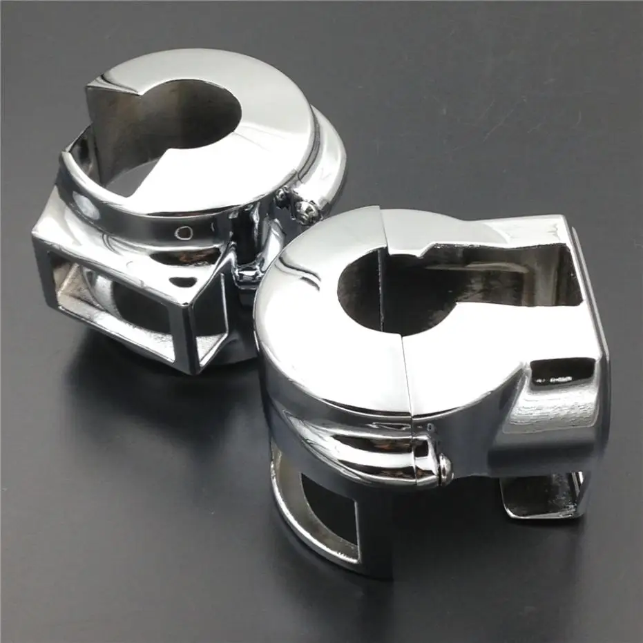 Хром переключатель Корпус Чехлы для 02 08 Honda VTX 1800 VTX1800 C/R/S/F/N мотоцикл Запчасти 2002 2003