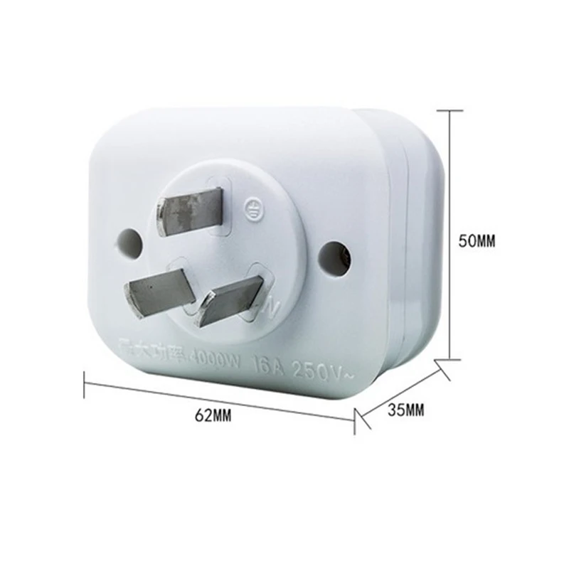 Трехфазный адаптер питания с индикатором 3Pin AU Plug 16A 5 шт.|Адаптеры для розеток| |