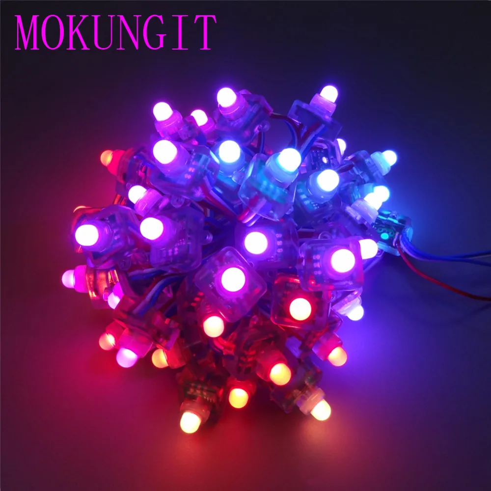 Пиксельный модуль T1515 WS2811 12 мм 400 шт. 1 светодиод узел F8 RGB светодиодсветодиодный