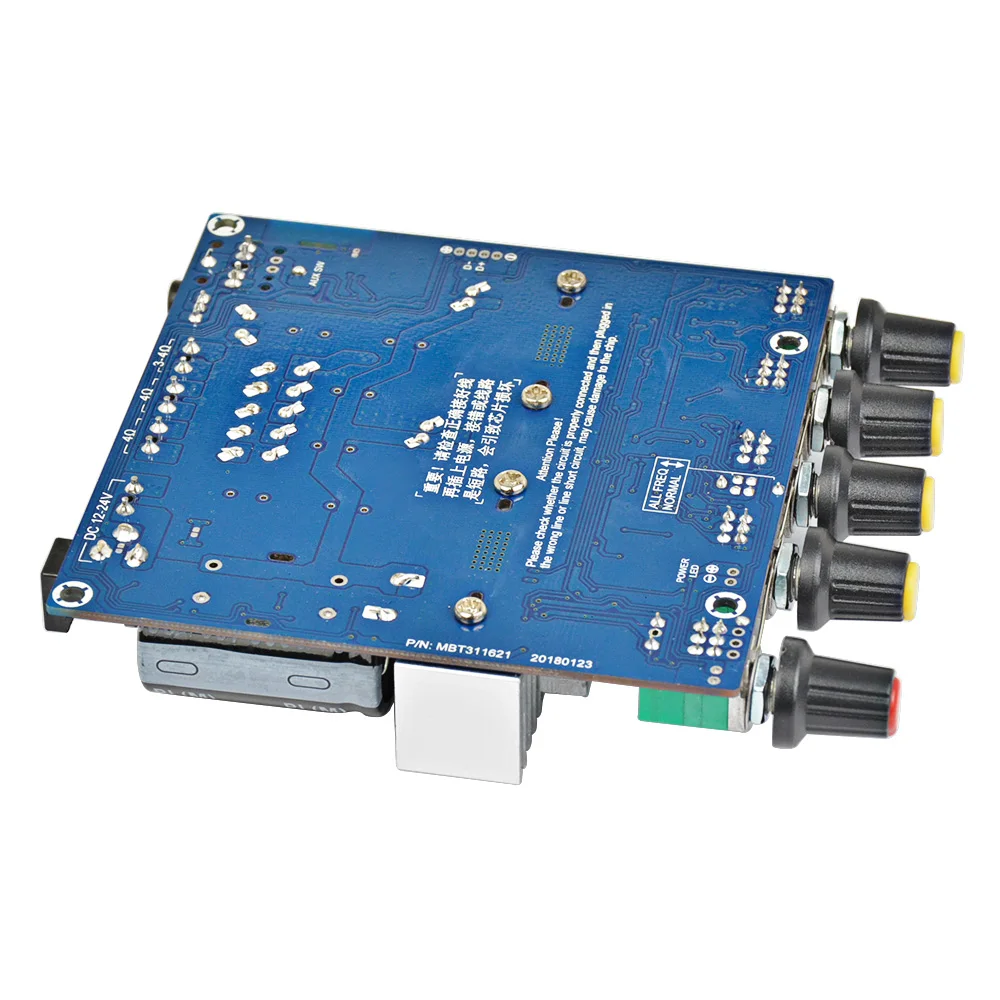 AIYIMA 100 Вт + 2*50 TPA3116 2 1 Bluetooth цифровой усилитель мощности в собранном виде плата
