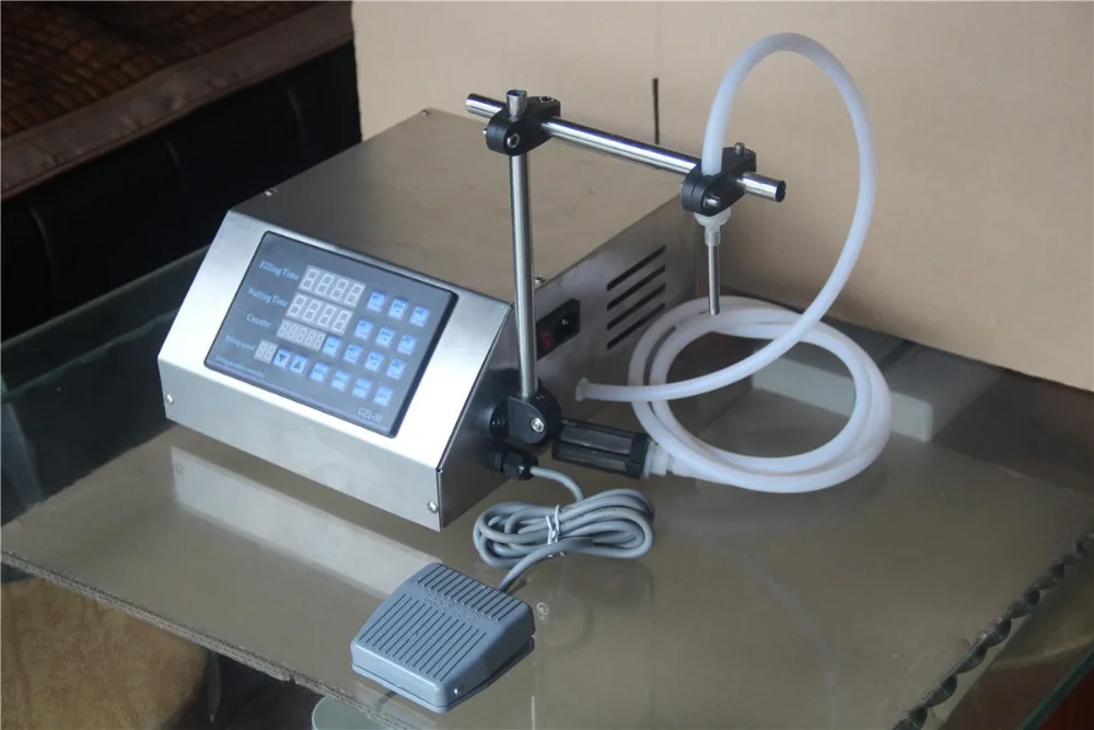 Новая машина для разлива жидкости с цифровым зубчатым насосом Электрический