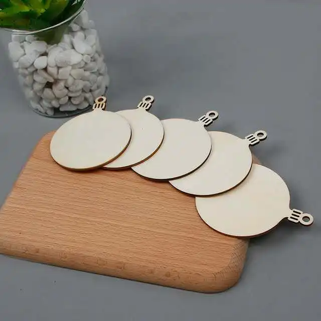 Деревянная бирка с отверстиями 10 шт. веревка для скрапбукинга хобби сделай сам