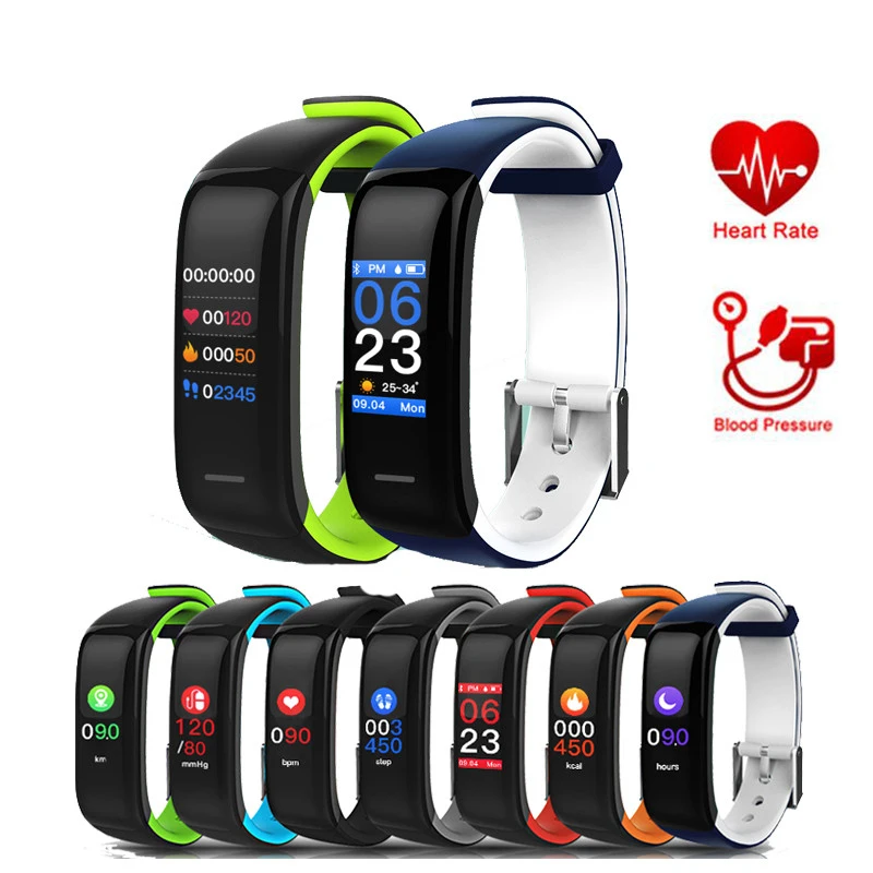 P1 Плюс gps Smart watch sport отслеживания сердечного ритма Цвет экран Датчик кровяного