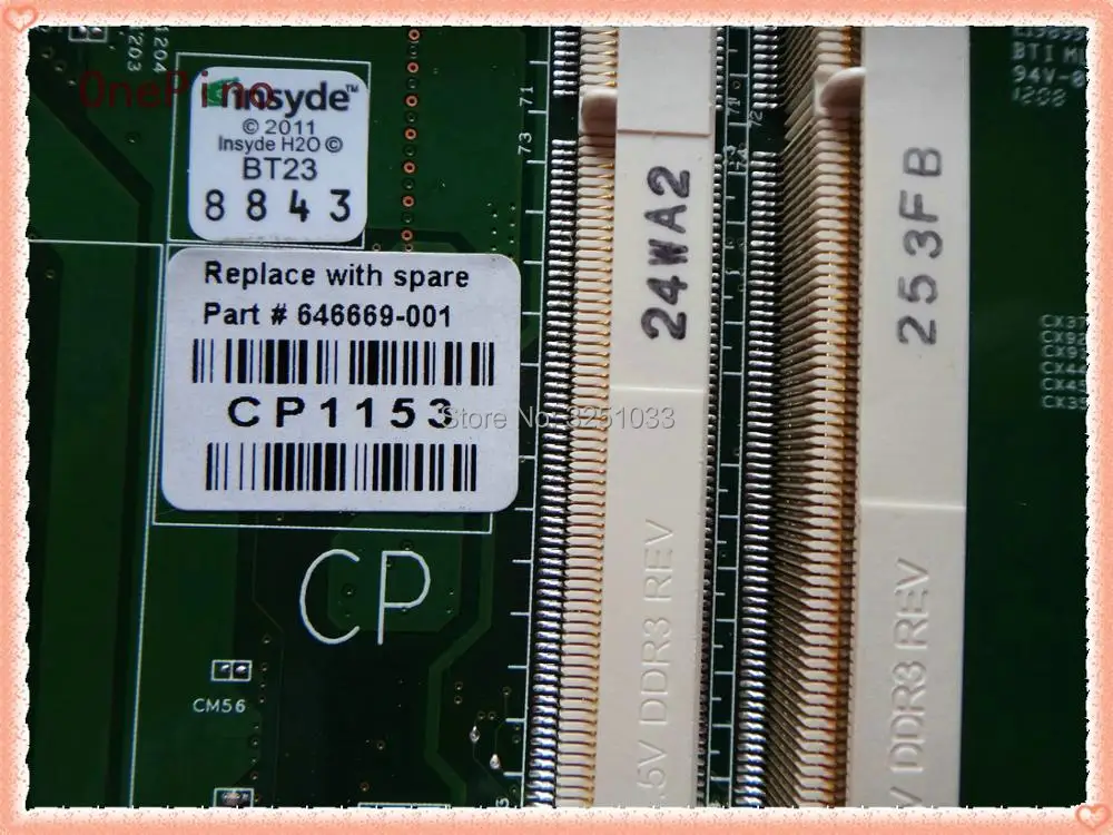 Материнская плата для ноутбука hp 646669 430 CQ43 631-001 HP 630 HM55 DDR3 | Компьютеры и офис