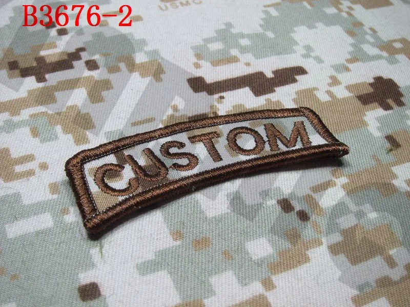 Нашивка С Вышивкой Arc Custom name Tape Text brand Morale tactics Military