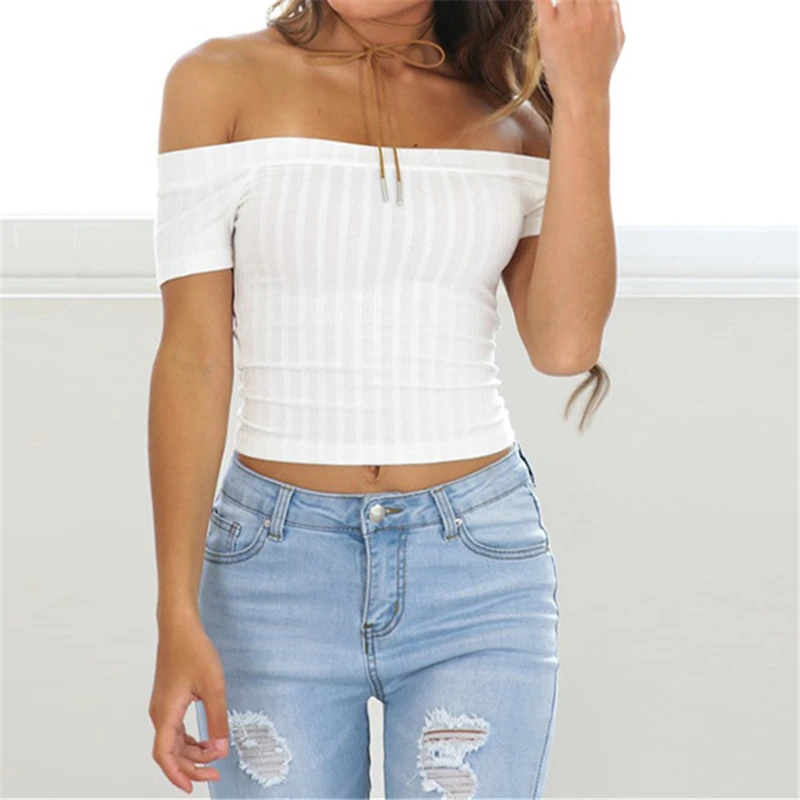 Сексуальная Растениеводство Топ Лифчики Танки Слэш Шеи Моды Знаменитости