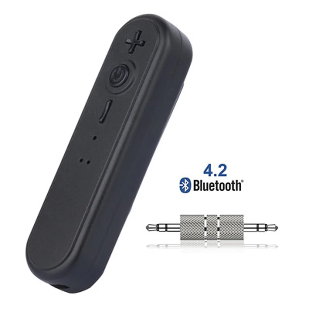Hands Free автомобильный Bluetooth приемник AUX музыка аудио адаптер мм 3 5 ПК 4 2 конвертер