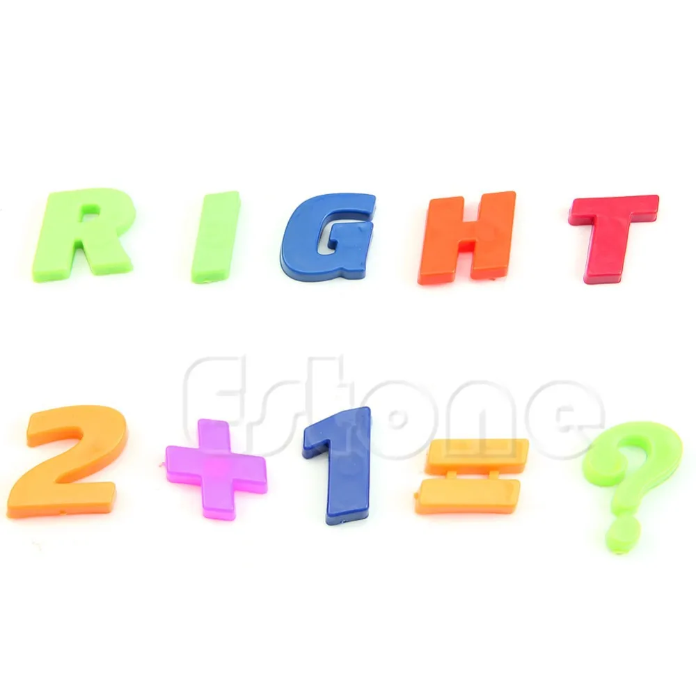 42 шт./компл. магниты алфавит цветные магнитные буквы на холодильник и цифры | Дом