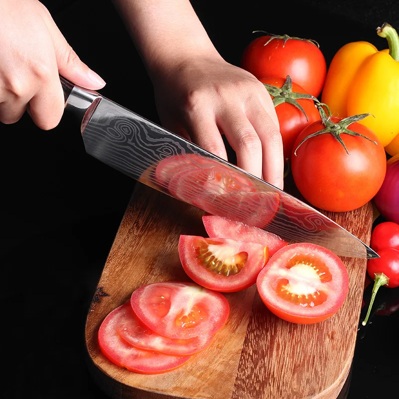 XITUO новые кухонные ножи для салонов красоты Santoku нарезка шеф повара Дамасские