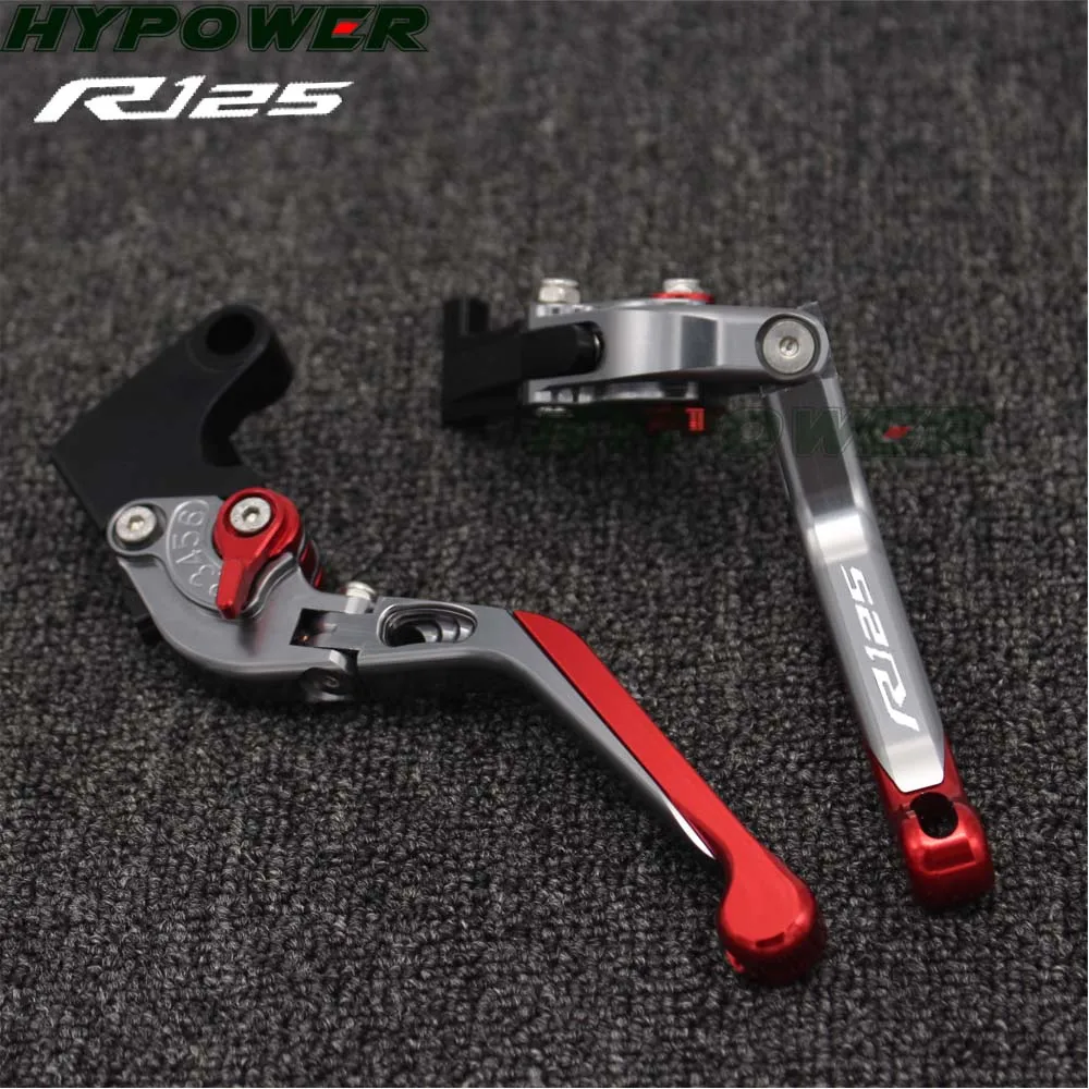 CNC Motorcycle Foldable Extending Brake Clutch Lever And Moto 170mm For YAMAHA YZFR125 YZF R125 2008-2011 2009 2010 | Автомобили и