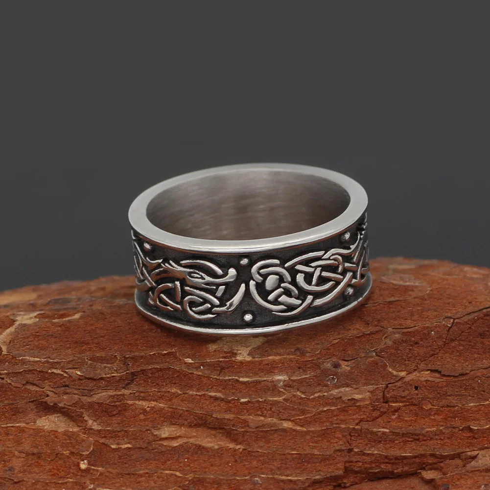 Скандинавский Викинг amulet drgon dreki скандинавский Jormungand подвесные кольца из