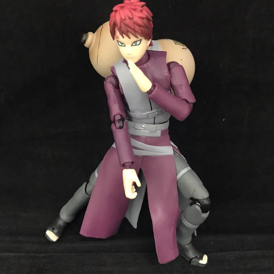 Японские Аниме фигурки Наруто игрушки Kazekage Gaara экшн 15 см ПВХ Модель Hokage игрушка